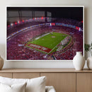 Bryant-Denny Stadium Night Game Triple Canvas Wall Art - by MyGreatCanvas | Canvas Wall Art Prints | Photo Prints & Wall Decor