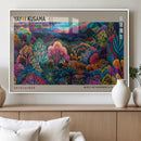 Framed Japanese 1986 Wall Art Print, Yayoi Kusama 1986 Wall
