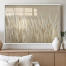 Grass Wall Art Print - Elegant Neutral Decor for Living