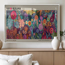 Yayoi Kusama Wall Art Canvas Print, Abstract Art, Large