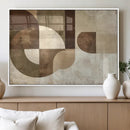 Wabi Sabi Geometric Wall Art | Abstract Modern Minimalist