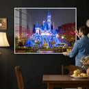Disney Castle Wall Art Canvas Print – Magical Fairytale