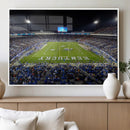 Kroger Field Canvas Wall Art - Kentucky Stadium Wall Art