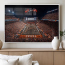 Texas Stadium Night Game Wall Art Canvas Print – Vibrant