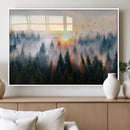 Abstract Forest Wall Art - Serene Nature Canvas Print with by MyGreatCanvas | Canvas Wall Art Prints | Photo Prints & Wall Decor