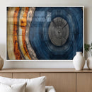 Abstract Tree Rings Wall Art Canvas Print – Modern Wood by MyGreatCanvas | Canvas Wall Art Prints | Photo Prints & Wall Decor