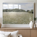 Charming Daisy Field Wall Art Canvas Print – Framed Pastel by MyGreatCanvas | Canvas Wall Art Prints | Photo Prints & Wall Decor