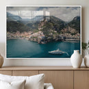 Amalfi Coast Wall Art – Framed Italian Seaside Canvas by MyGreatCanvas | Canvas Wall Art Prints | Photo Prints & Wall Decor