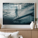 Underwater Surf Wall Art – Framed Ocean Wave Canvas Artwork, by MyGreatCanvas | Canvas Wall Art Prints | Photo Prints & Wall Decor
