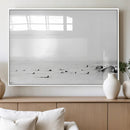 Monochrome Swimming Wall Art Canvas Print – Framed Ocean by MyGreatCanvas | Canvas Wall Art Prints | Photo Prints & Wall Decor