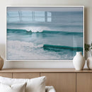 Ocean Swell Wall Art Canvas Print – Framed Surf Waves Scene by MyGreatCanvas | Canvas Wall Art Prints | Photo Prints & Wall Decor
