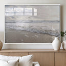 Ocean Waves Wall Art Canvas Print – Framed Coastal Shoreline by MyGreatCanvas | Canvas Wall Art Prints | Photo Prints & Wall Decor