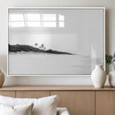 Black White Beach Wall Art Canvas Print – Framed Palm Trees by MyGreatCanvas | Canvas Wall Art Prints | Photo Prints & Wall Decor