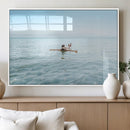 Swimming Relaxation Wall Art Canvas Print – Framed Peaceful by MyGreatCanvas | Canvas Wall Art Prints | Photo Prints & Wall Decor