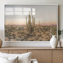 Desert Cactus Wall Art Canvas Print – Framed Desert Art by MyGreatCanvas | Canvas Wall Art Prints | Photo Prints & Wall Decor