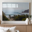Tropical Beach Scene Wall Art Canvas Print – Framed Coastal by MyGreatCanvas | Canvas Wall Art Prints | Photo Prints & Wall Decor