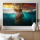 Faith Wall Decor Canvas Print – Framed Christian Art Picture by MyGreatCanvas | Canvas Wall Art Prints | Photo Prints & Wall Decor