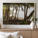 Tropical Jungle Wall Art Canvas Print – Framed Palm Tree by MyGreatCanvas | Canvas Wall Art Prints | Photo Prints & Wall Decor