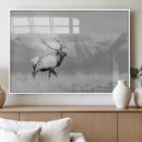 Elk Photography Wall Art Canvas Print, Framed Mountain by MyGreatCanvas | Canvas Wall Art Prints | Photo Prints & Wall Decor
