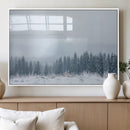 Winter Forest Wall Art Canvas Print – Framed Snowy Landscape by MyGreatCanvas | Canvas Wall Art Prints | Photo Prints & Wall Decor