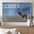Elk Wall Decor Canvas Print – Framed Rustic Wildlife Art by MyGreatCanvas | Canvas Wall Art Prints | Photo Prints & Wall Decor