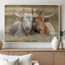 Cow Wall Art Canvas Print – Framed Rustic Animal Decor with by MyGreatCanvas | Canvas Wall Art Prints | Photo Prints & Wall Decor