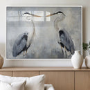 Heron Wall Art Wall Art Canvas Print, Framed Bird Canvas by MyGreatCanvas | Canvas Wall Art Prints | Photo Prints & Wall Decor
