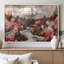 Mountain Wall Art Canvas Print – Framed Autumn Forest Art by MyGreatCanvas | Canvas Wall Art Prints | Photo Prints & Wall Decor
