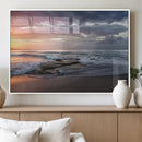 Ocean Sunset Wall Art Canvas Print – Framed Serene Coastal by MyGreatCanvas | Canvas Wall Art Prints | Photo Prints & Wall Decor