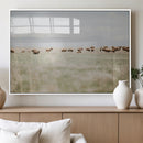Bison Herd Wall Art Canvas Print – Framed Western Landscape by MyGreatCanvas | Canvas Wall Art Prints | Photo Prints & Wall Decor
