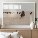 Bison Herd Wall Art Canvas Print, Framed Western Landscape by MyGreatCanvas | Canvas Wall Art Prints | Photo Prints & Wall Decor