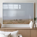 Foggy Plains Wall Art Canvas Print – Framed Horseback Riders by MyGreatCanvas | Canvas Wall Art Prints | Photo Prints & Wall Decor