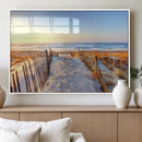 Ocean Sunset Wall Art Canvas Print – Nautical Beach