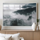 Foggy Forest Landscape Wall Art Canvas Print – Misty by MyGreatCanvas | Canvas Wall Art Prints | Photo Prints & Wall Decor