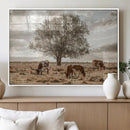 Texas Longhorn Cattle Wall Art, Rustic Western Ranch Canvas by MyGreatCanvas | Canvas Wall Art Prints | Photo Prints & Wall Decor