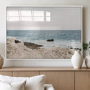 Coastal Ocean View Wall Art Canvas Print – Serene Rocky by MyGreatCanvas | Canvas Wall Art Prints | Photo Prints & Wall Decor