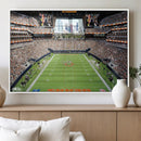 Chicago Bears Soldiers Field Wall Art Canvas Print – Framed