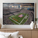 Chicago Bears Soldiers Field Wall Art Canvas Print – Framed