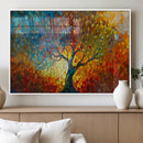Yggdrasil Tree of Life Mosaic Stained Glass Wall Art, Tree by MyGreatCanvas | Canvas Wall Art Prints | Photo Prints & Wall Decor