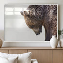 Grizzly Bear Canvas Wall Art Print – Framed Wildlife Nature by MyGreatCanvas | Canvas Wall Art Prints | Photo Prints & Wall Decor