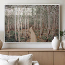 Forest Dirt Road Wall Art Canvas Print, Scenic Woodland by MyGreatCanvas | Canvas Wall Art Prints | Photo Prints & Wall Decor