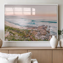 Coastal Cliffside Wall Art Canvas Print, Ocean Shore by MyGreatCanvas | Canvas Wall Art Prints | Photo Prints & Wall Decor