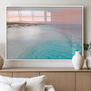 Serene Pastel Beach Wall Art Canvas Print, Tranquil Coastal by MyGreatCanvas | Canvas Wall Art Prints | Photo Prints & Wall Decor