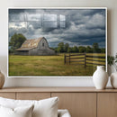 Rustic Stormy Barn Wall Art Canvas Print, Moody Country Farm by MyGreatCanvas | Canvas Wall Art Prints | Photo Prints & Wall Decor