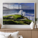 Ocean Waves Crashing Wall Art Canvas Print – Dramatic Rocky by MyGreatCanvas | Canvas Wall Art Prints | Photo Prints & Wall Decor