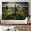 Grazing Cattle Herd Wall Art Canvas Print, Majestic Farm by MyGreatCanvas | Canvas Wall Art Prints | Photo Prints & Wall Decor