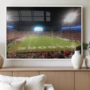 Dooley Stadium Wall Art, Sports Arena Panoramic Canvas by MyGreatCanvas | Canvas Wall Art Prints | Photo Prints & Wall Decor
