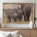 Wild Elephant Wall Art Canvas Print by MyGreatCanvas | Canvas Wall Art Prints | Photo Prints & Wall Decor
