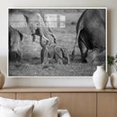 Wild Elephant Wall Art Canvas Print by MyGreatCanvas | Canvas Wall Art Prints | Photo Prints & Wall Decor