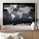 Vintage World Map Canvas Wall Art – Antique Triptych Map by MyGreatCanvas | Canvas Wall Art Prints | Photo Prints & Wall Decor